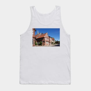 Historic half-timbered houses in Stolbergstrasse, Eutin Tank Top